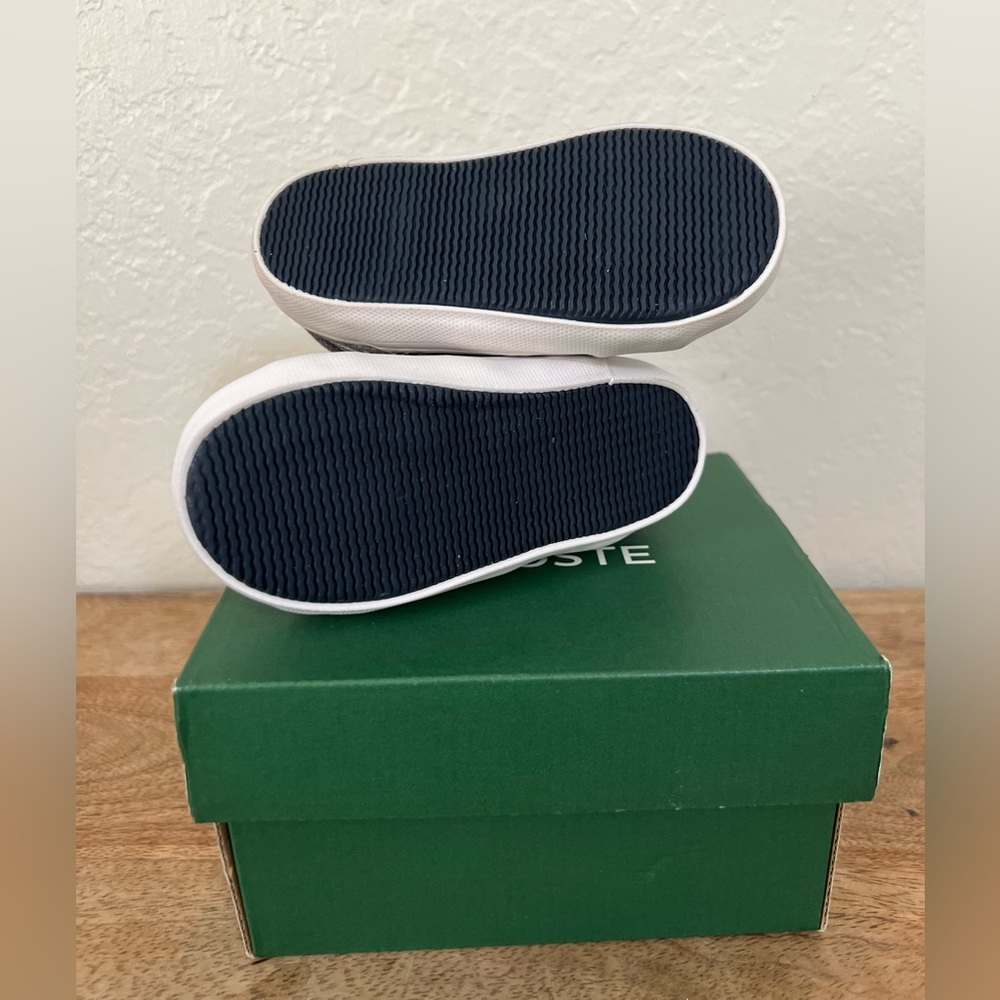 NWB Lacoste baby boy shoes - Picture 7 of 7